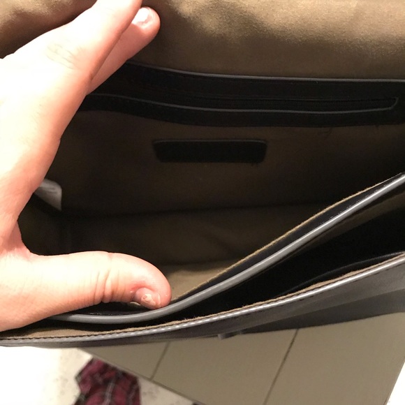 Steve Madden Black & Olive Green Studded Purse - Picture 7 of 8